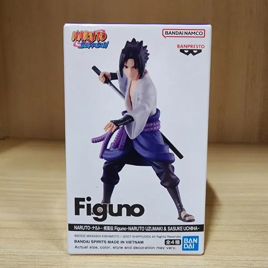 [BUNJANG] Bandai Naruto Sasuke Figuarts Figure / 반다이정품 나루토 사스케 Figuno 피규어