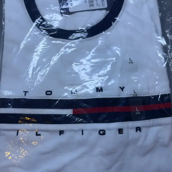 [BUNJANG] Tommy Hilfiger T-Shirt White L / 타미힐피거 반팔티 화이트 L