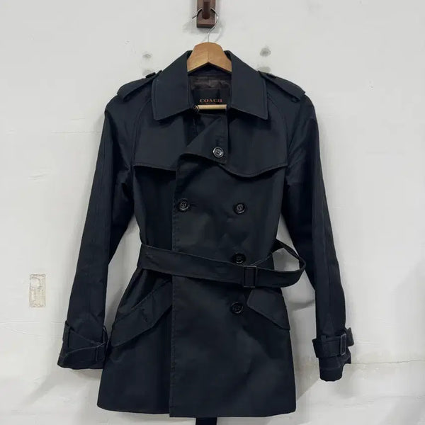 [BUNJANG] COACH Women's Trench Coat / (Xs)코치 여자 트렌치코트