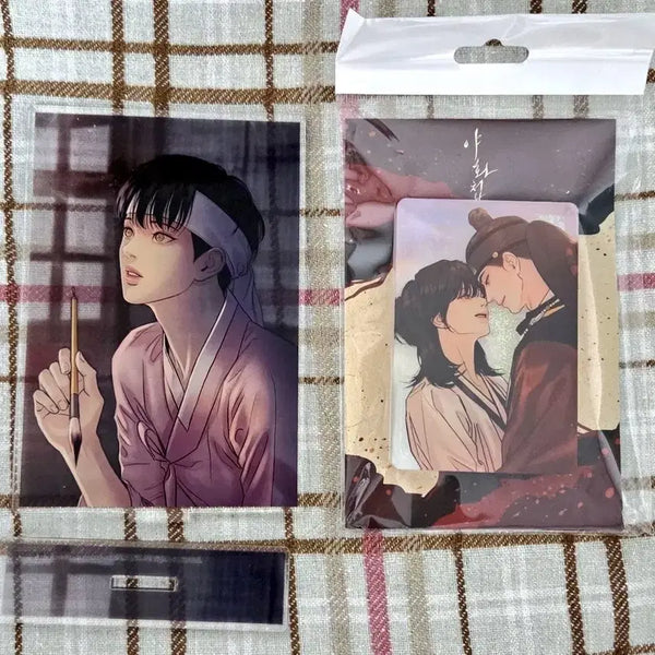 [BUNJANG] YAHWACHAE Water Glitter Vol. 4 Limited Edition Acrylic Set (Sealed) / 야화첩 워터 글리터 미개봉 야화첩 4권 한정 아크릴
