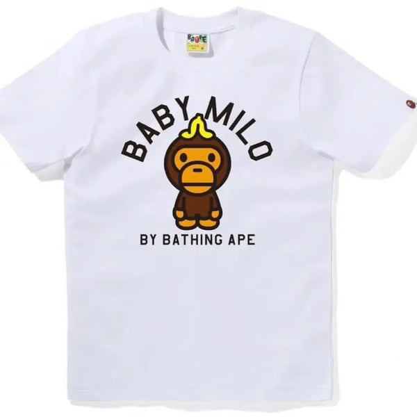 [BUNJANG] A BATHING APE Baby Milo Banana Short Sleeve T-Shirt / 베이프 베이비마일로 바나나 반팔 Banana on baby milo