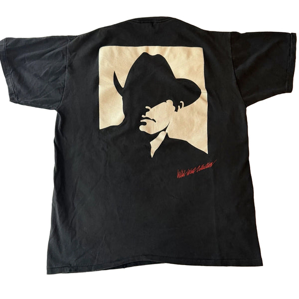 [BUNJANG] Vintage 90s Wild West Collection Cowboy Pocket T-Shirt / 90s 빈티지 와일드 웨스트 컬렉션 카우보이 포켓 반팔티