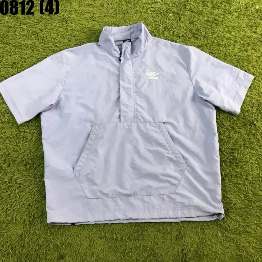 [BUNJANG] Umbro Short Sleeve Windbreaker Lavender / 엄브로 반팔 바람막이 라벤더 0812