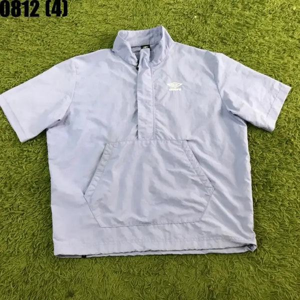 [BUNJANG] Umbro Short Sleeve Windbreaker Lavender / 엄브로 반팔 바람막이 라벤더 0812