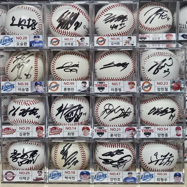 [BUNJANG] KBO Autographed Baseball Collection / kbo 싸인볼