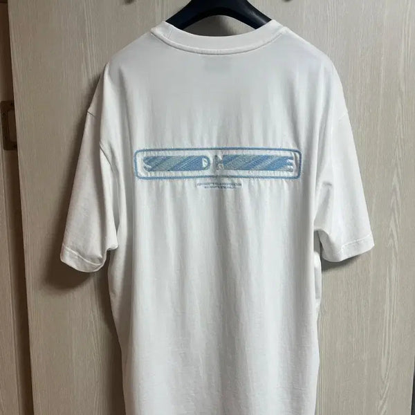 [BUNJANG] Solid Homme 26SS Back Logo Short Sleeve T-Shirt White / [새상품급,풀구성] 26SS 솔리드옴므 백로고 반팔 화이트