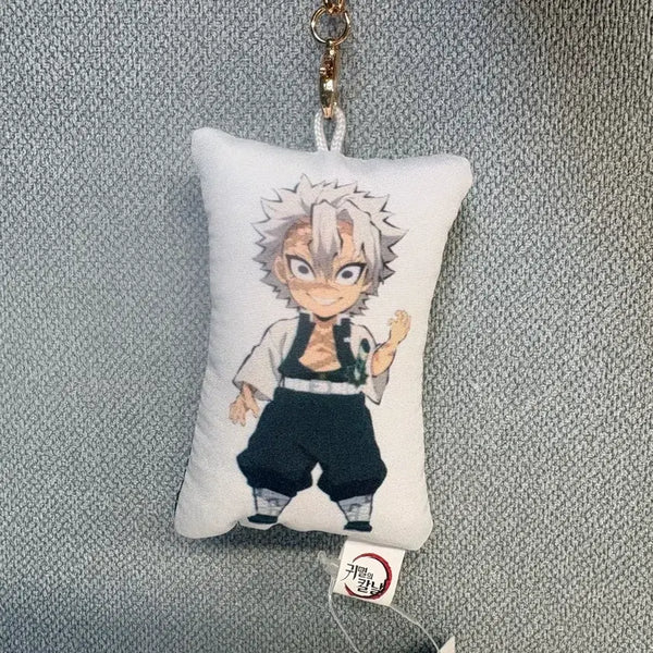 [BUNJANG] Demon Slayer Printed Cushion Keychain / 귀멸의 칼날 프린팅쿠션 키링
