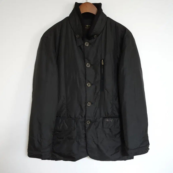 [BUNJANG] Louis Castel Padded Jacket / H81 루이까스텔 블랙 남성 누빔 패딩 남자 자켓