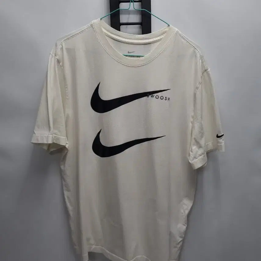 [BUNJANG] Nike Double Swoosh T-Shirt White XXL / 나이키 더블 스우시 반팔 티셔츠 화이트 xxl