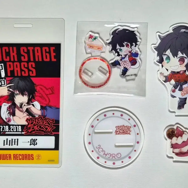 [BUNJANG] Hypnosis Mic Ichiro Yamada Backstage Pass Acrylic Stand Bundle Set / 히프노시스마이크 히프마이 이치로 스이파라 아크릴, 백스테이지 패스 일괄