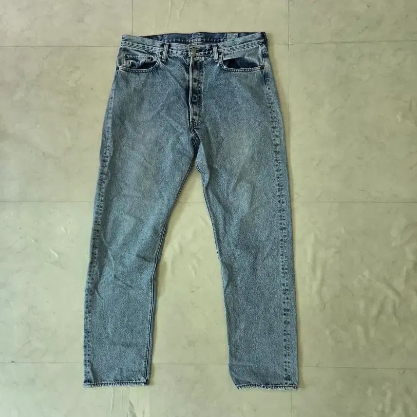 [BUNJANG] orslow 90's Sky Blue Denim Size 5 / 오어슬로우 90's 스카이블루 5사이즈
