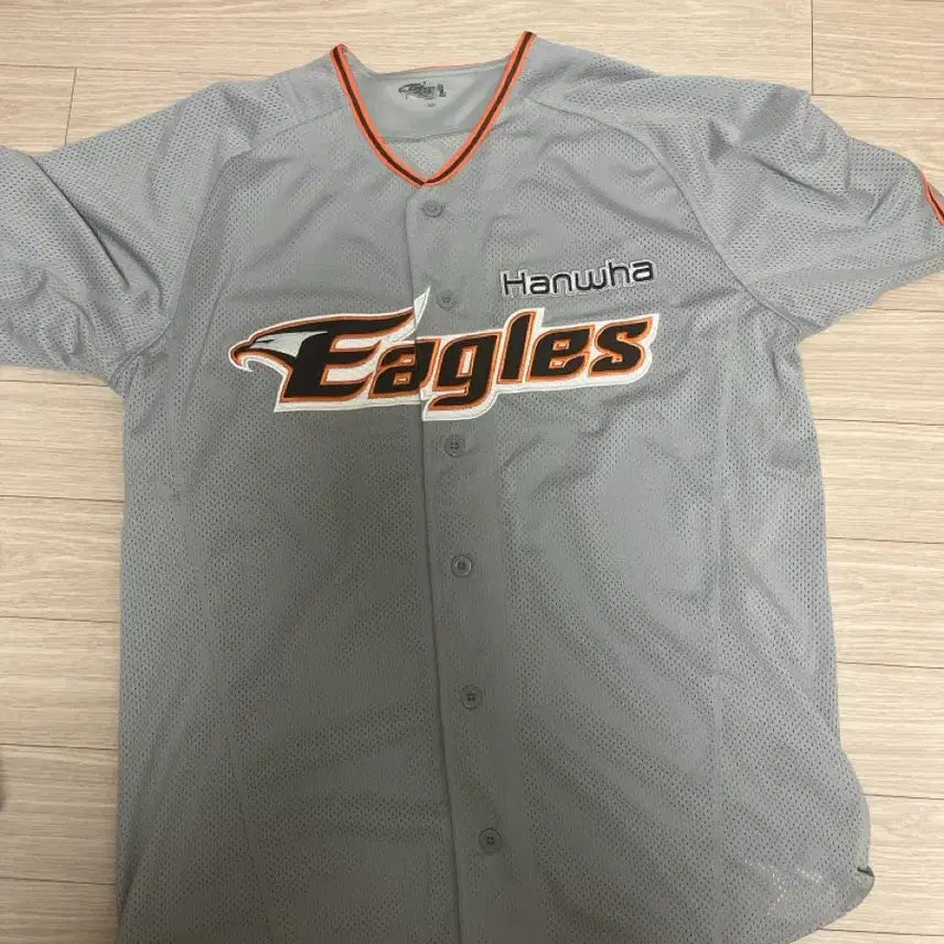 [BUNJANG] Hanwha Eagles Gray Uniform No Name Set / 한화 그레이 유니폼 노마킹