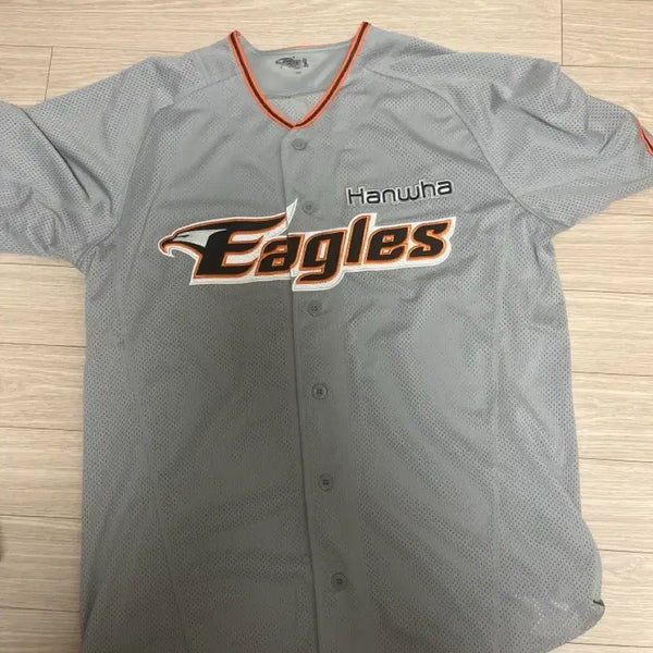 [BUNJANG] Hanwha Eagles Gray Uniform No Name Set / 한화 그레이 유니폼 노마킹