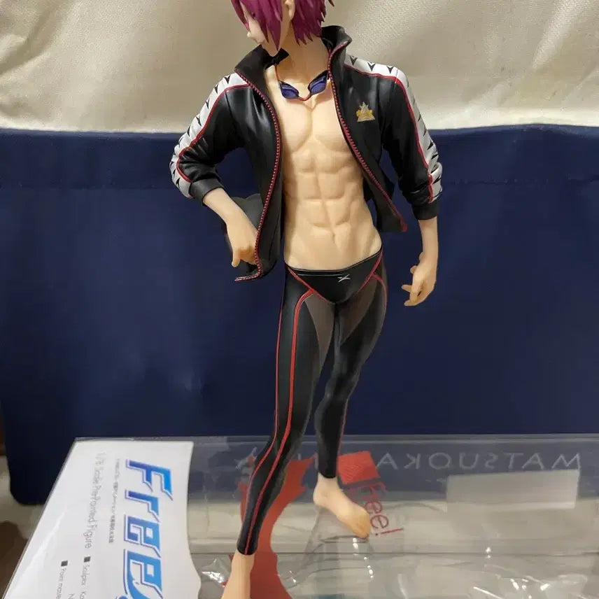 [BUNJANG] Alter Free! Rin Matsuoka Figure / 프리 마츠오카 린 알터 피규어 박스,물안경O 운포30