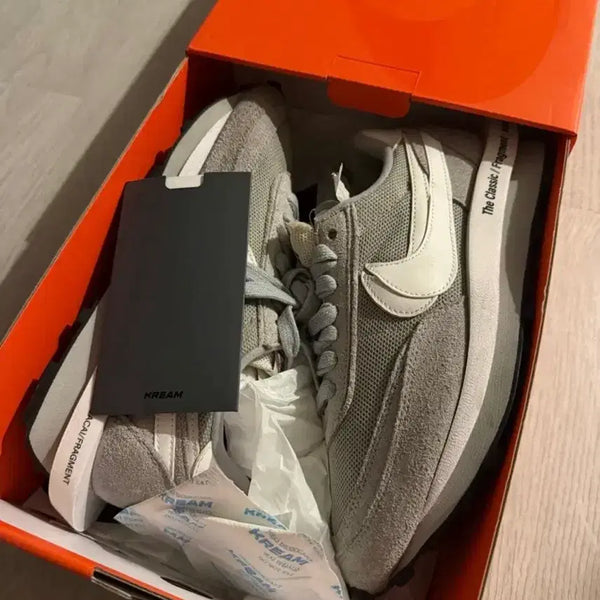 [BUNJANG] Nike Sacai x Fragment LD Waffle Grey (265mm) / 나이키 사카이 Ld 프라그먼트 그레이 265