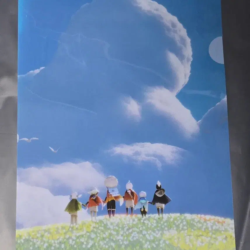[BUNJANG] Sky, Children of the Light File Holder Clear A4 / 스카이 빛의 아이들 파일 홀더 클리어 a4