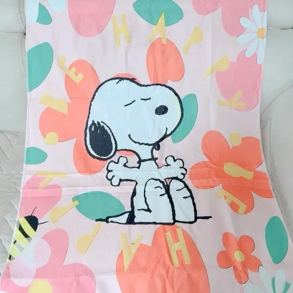 [BUNJANG] Snoopy Beach Towel / 스누피 비치타올 2종류 / 수영장 계곡갈때좋음 / 새상품