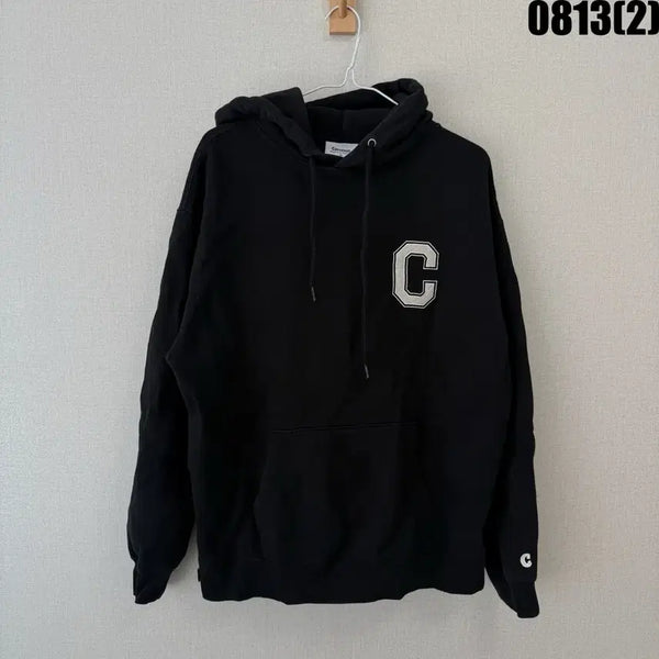 [BUNJANG] Covernat Canvas Hoodie Black M / 커버낫 캔버스 후드티 블랙 M