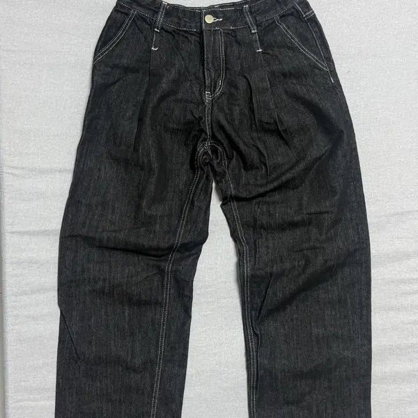 [BUNJANG] Black Denim Pants M / 데님 팬츠 블랙 M