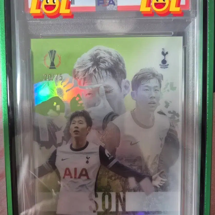 [BUNJANG] Son Heung-min 2024-25 Tottenham Hotspur Green Edition Card #20/75 PSA 10 / 2024-25 토트넘 손흥민 그린 에디션 카드 20/75 psa10