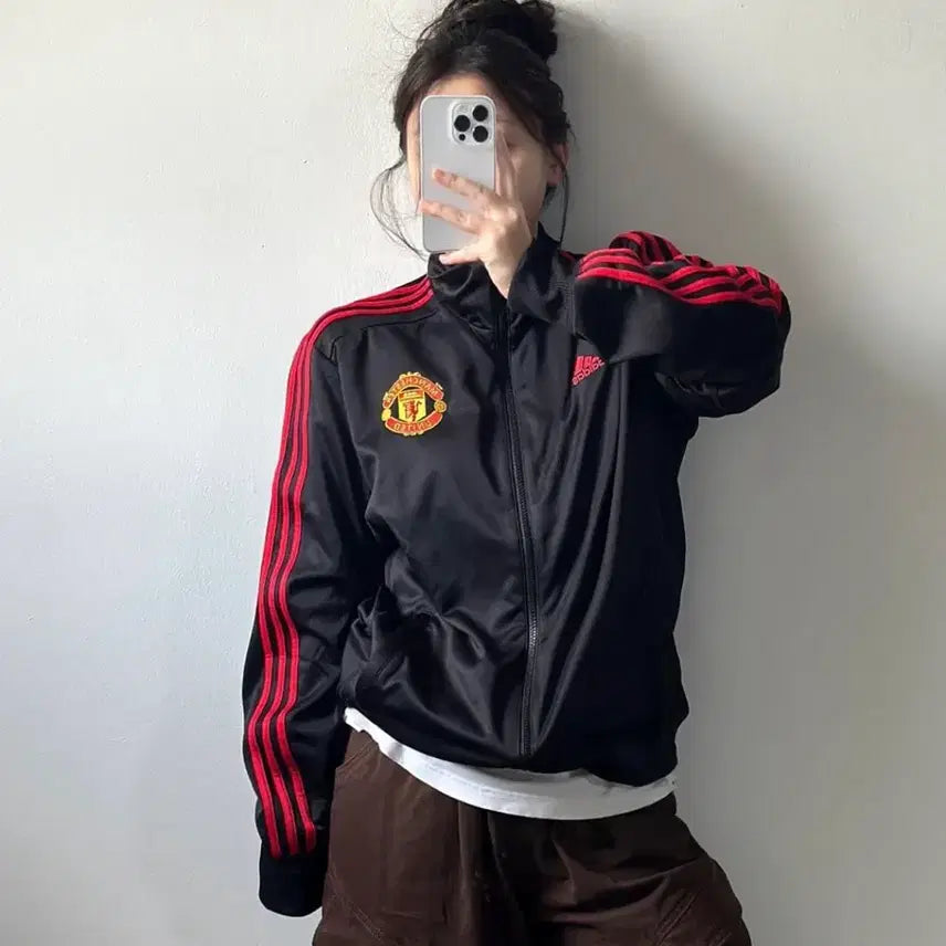 [BUNJANG] Adidas Manchester United Track Top / 아디다스 맨체스터 유나이티드 아디다스 트랙탑
