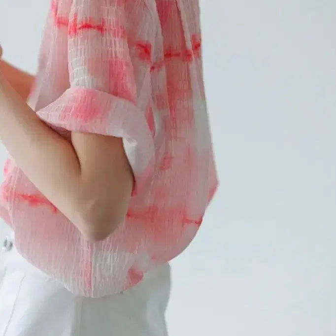 [BUNJANG] Atelier Edition Tie-Dye Blouse / 아뜰리에에디션 타이다이블라우스