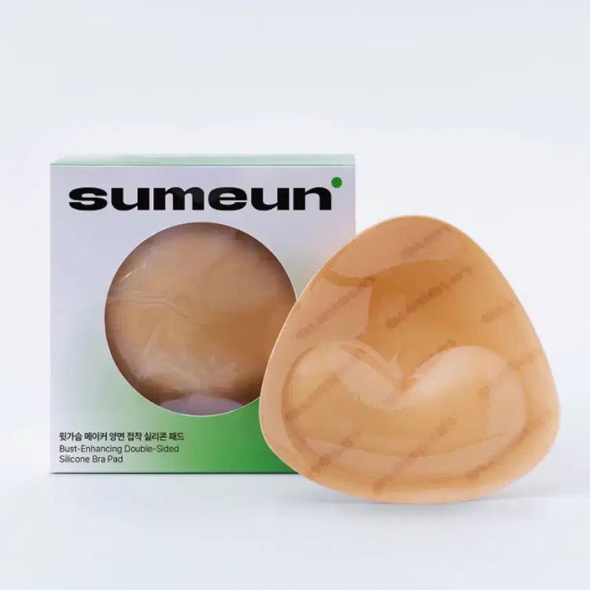 [BUNJANG] Sumeun Silicone Bra Pad with Double-Sided Adhesive / sumeun 수믄 윗가슴메이커 양면접착 실리콘 브라 패드