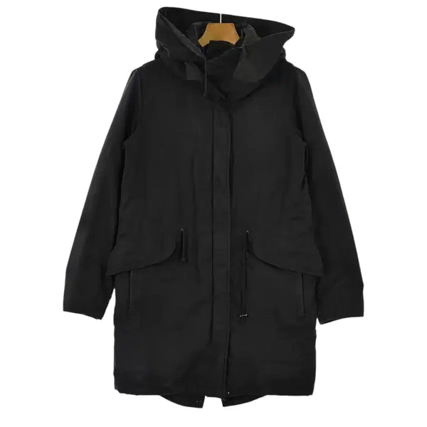 [BUNJANG] Helmut Lang Hooded Fishtail Parka Black / 헬무트랭 후디드 피쉬테일 파카 블랙