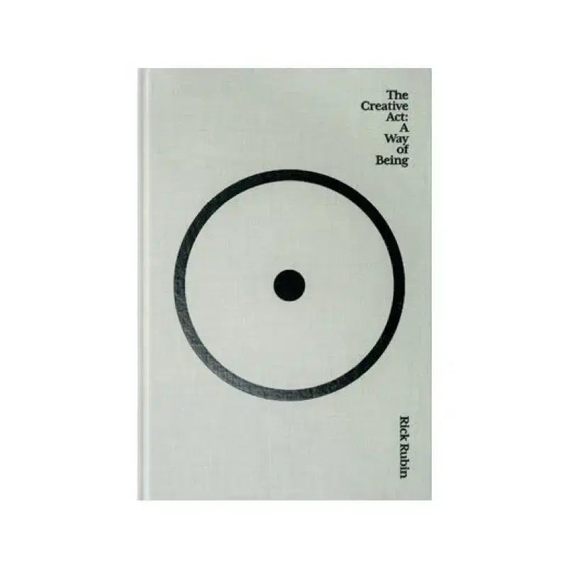 [BUNJANG] Rick Rubin The Creative Act: A Way of Being Philosophy Book / 릭 루빈 존재의 방식 철학 도서 서적