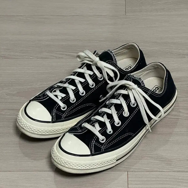 [BUNJANG] Converse Chuck Taylor 70 Low Black / 컨버스 척테일러 70 로우 블랙 260(7 1/2)