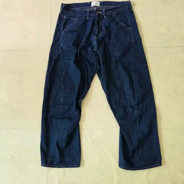 [BUNJANG] CAL O LINE Cinch Back Work Pants / 캐롤라인 신치백 워크팬츠