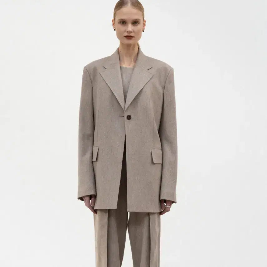 [BUNJANG] LOW CLASSIC Oversized Wool Jacket / 로우클래식(LOW CLASSIC) 오버핏 울자켓 66