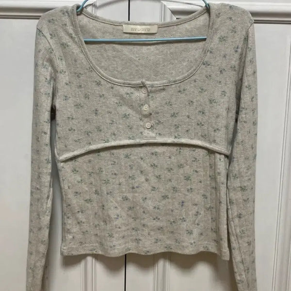 [BUNJANG] New New Henly Neck Sleeve / 뉴뉴 헨리넥 슬리브