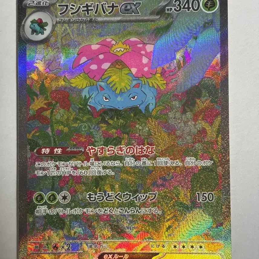 [BUNJANG] Pokemon Card Venusaur SAR Japanese / 포켓몬카드 이상해꽃sar 일판