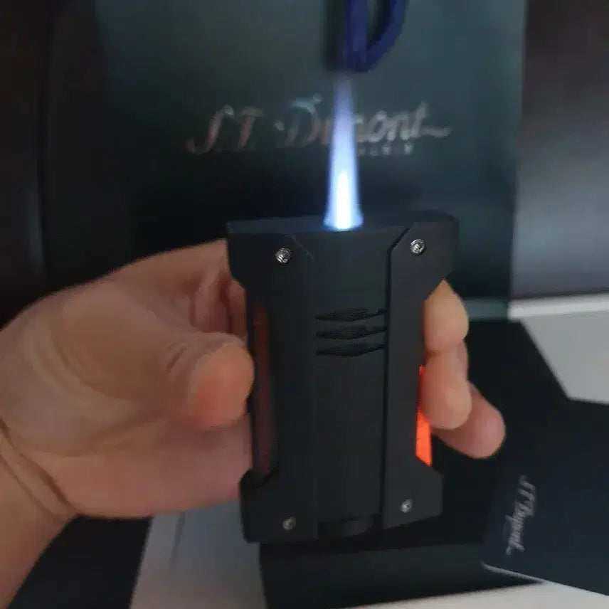 [BUNJANG] ST Dupont New Turbo Lighter / [새상품급] 듀퐁라이터 신형 터보 ca21419 플루오 데피 익스트림 오랜지 제트 터보 듀퐁라이타