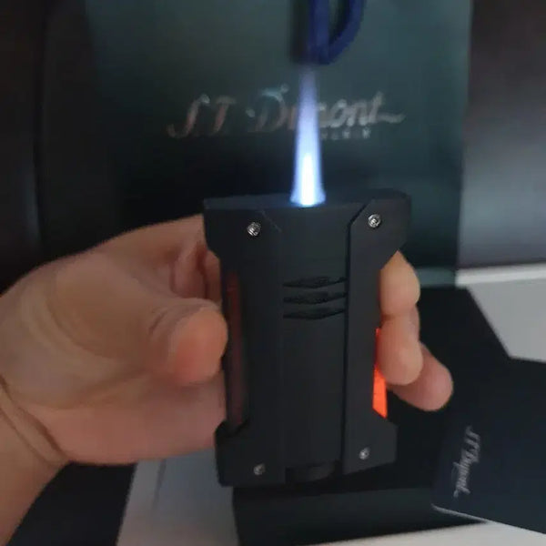[BUNJANG] ST Dupont New Turbo Lighter / [새상품급] 듀퐁라이터 신형 터보 ca21419 플루오 데피 익스트림 오랜지 제트 터보 듀퐁라이타