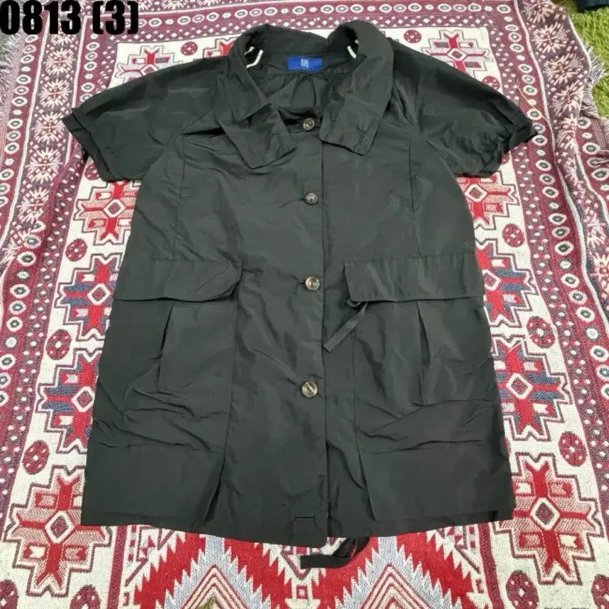 [BUNJANG] KUHO Short Sleeve Shirt Black M / KUHO 반팔 셔츠 검정m 8/13