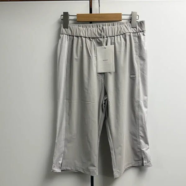 [BUNJANG] Amento Biker Shorts Grey Beige Pants / (새상품)아모멘토 바이커 쇼츠 그레이 베이지 팬츠 (1)