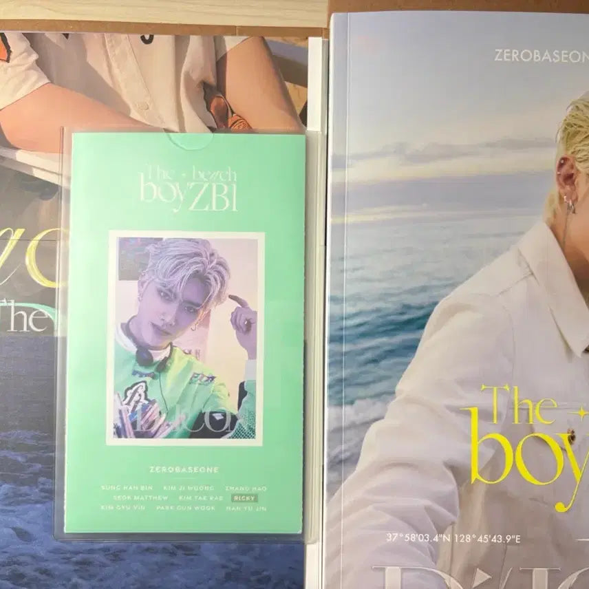 [BUNJANG] ZEROBASEONE Ricky DICON Magazine Set / 앤더블 리키 디아이콘 제로베이스원
