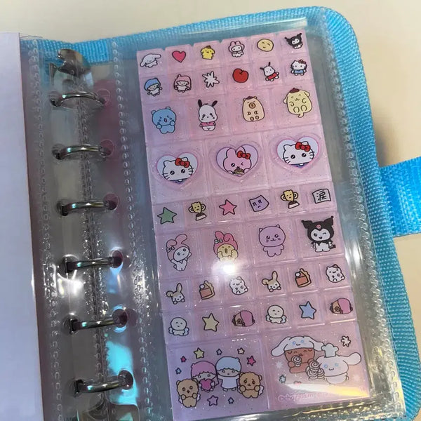 [BUNJANG] Sanrio Chego Sim Tile Sticker (2-Type Bundle Set) / [2종 일괄]산리오 최고심 타일 스티커