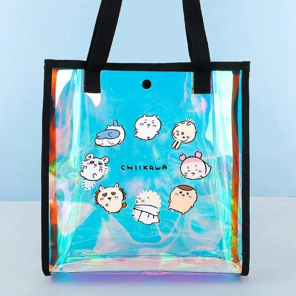 [BUNJANG] Chiikawa Hologram Aurora Bag / 먼작귀 치이카와 홀로그램 오로라가방 새상품