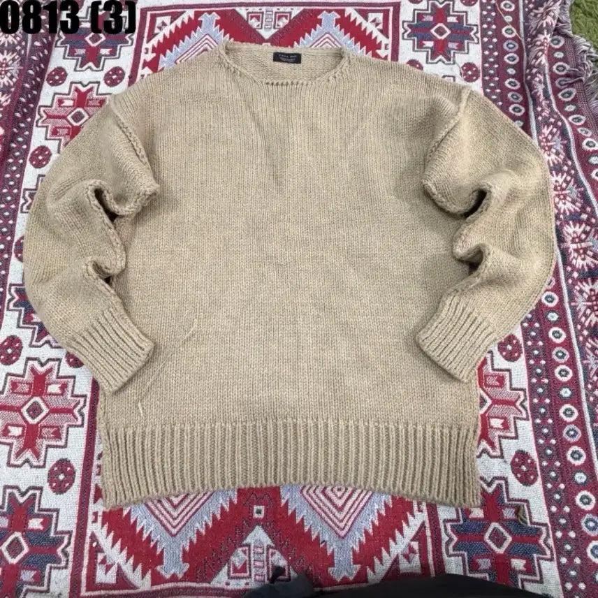 [BUNJANG] Zara Knit Beige L / ZARA 니트 베이지색 L 8/13