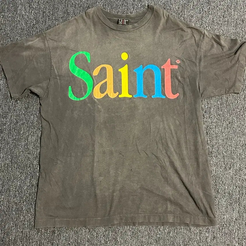 [BUNJANG] Saint Michael 24ss Colorful Logo T-Shirt XXXL / [XXXL] 세인트 미카엘 (Saint Mx6) 24ss 컬러풀 SAINT