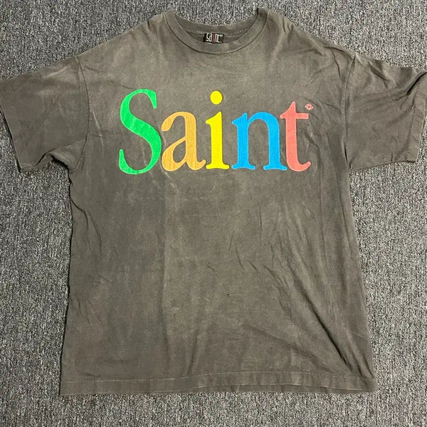 [BUNJANG] Saint Michael 24ss Colorful Logo T-Shirt XXXL / [XXXL] 세인트 미카엘 (Saint Mx6) 24ss 컬러풀 SAINT
