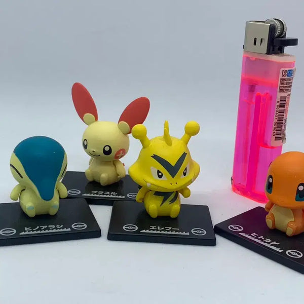 [BUNJANG] Pokemon Figure Set (4 Types) / 포켓몬 피규어 4종 세트 마이너 파이리 플라그 에레브