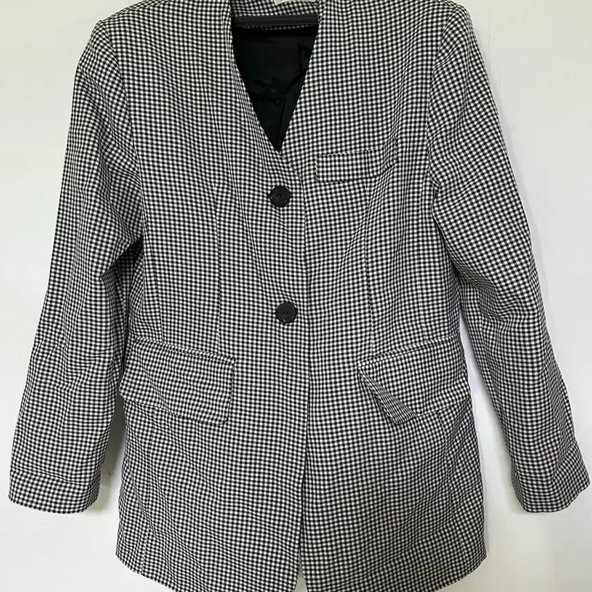 [BUNJANG] Check Pattern Jacket / 체크 패턴 재킷