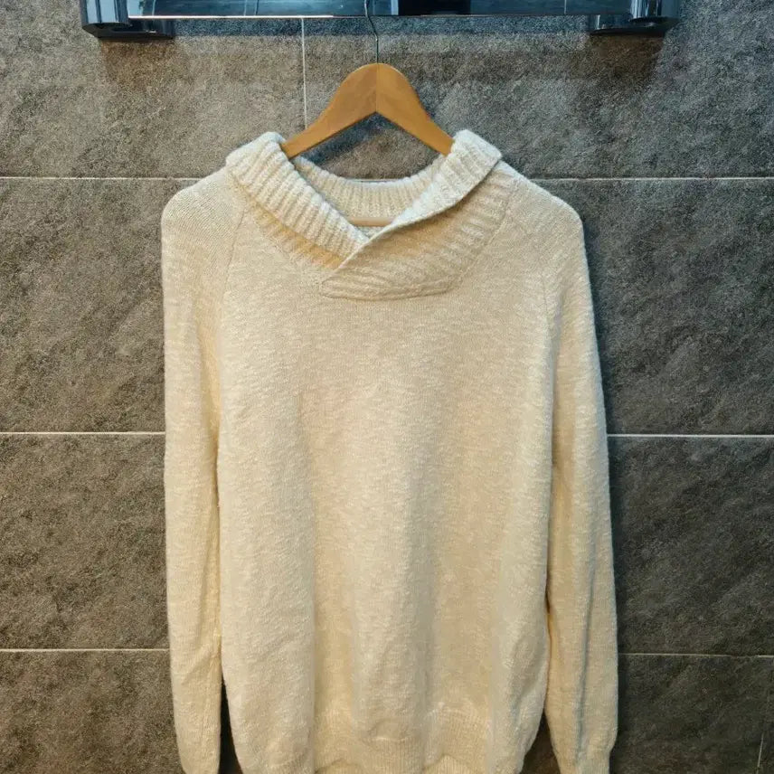 [BUNJANG] Stone Island Mock Neck Knit 2XL / 스톤아일랜드 목카라 니트