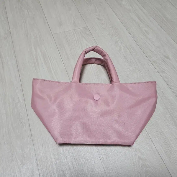[BUNJANG] Bonggeut Soft Tote Bag Pink / 봉긋 소프트토트백