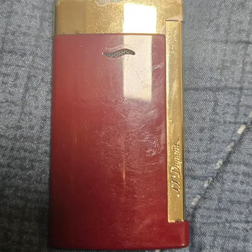[BUNJANG] S.T. Dupont Lighter Red Gold / ST듀퐁 라이터 레드 골드