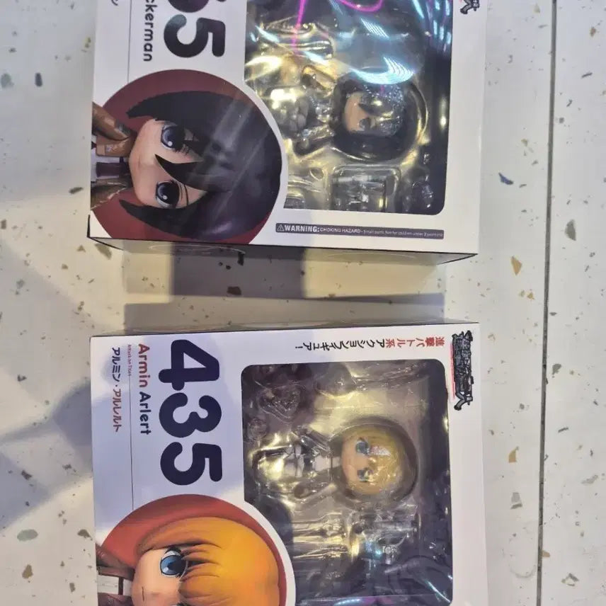 [BUNJANG] Attack on Titan Mikasa Ackerman / Armin Arlert Figure (Unsealed) / [단순개봉] 진격의 거인 피규어 미카사 아커만/아르민 알레르트